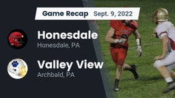 Recap: Honesdale  vs. Valley View  2022