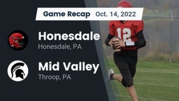 Recap: Honesdale  vs. Mid Valley  2022