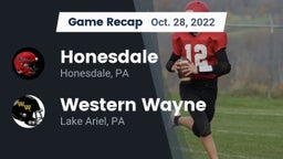 Recap: Honesdale  vs. Western Wayne  2022