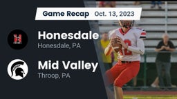 Recap: Honesdale  vs. Mid Valley  2023