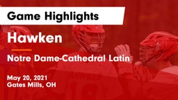 Hawken  vs Notre Dame-Cathedral Latin  Game Highlights - May 20, 2021