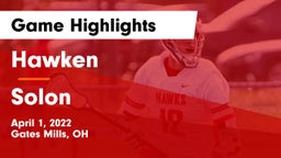 Hawken  vs Solon  Game Highlights - April 1, 2022