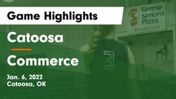 Catoosa  vs Commerce  Game Highlights - Jan. 6, 2022