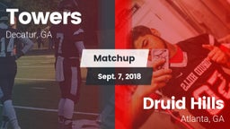 Matchup: Towers  vs. Druid Hills  2018