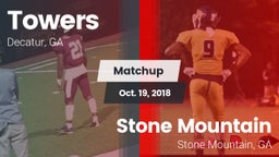 Matchup: Towers  vs. Stone Mountain   2018