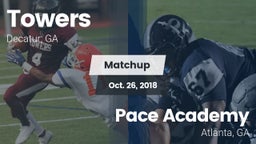 Matchup: Towers  vs. Pace Academy  2018