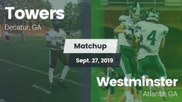 Matchup: Towers  vs. Westminster  2019