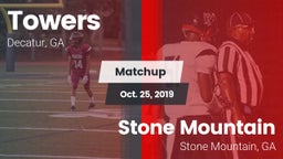Matchup: Towers  vs. Stone Mountain   2019