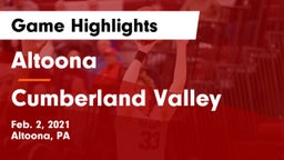 Altoona  vs Cumberland Valley  Game Highlights - Feb. 2, 2021