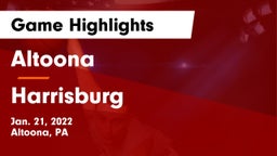 Altoona  vs Harrisburg  Game Highlights - Jan. 21, 2022