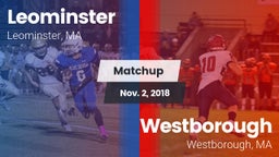 Matchup: Leominster High vs. Westborough  2018