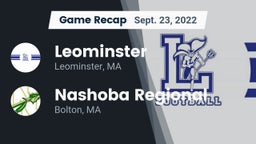Recap: Leominster  vs. Nashoba Regional  2022