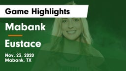 Mabank  vs Eustace  Game Highlights - Nov. 23, 2020