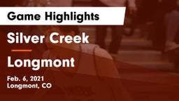 Silver Creek  vs Longmont  Game Highlights - Feb. 6, 2021