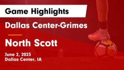 Dallas Center-Grimes  vs North Scott  Game Highlights - June 2, 2023