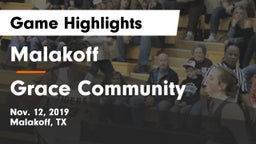 Malakoff  vs Grace Community Game Highlights - Nov. 12, 2019