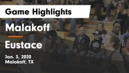 Malakoff  vs Eustace  Game Highlights - Jan. 3, 2020