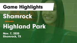Shamrock  vs Highland Park Game Highlights - Nov. 7, 2020