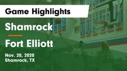 Shamrock  vs Fort Elliott  Game Highlights - Nov. 20, 2020