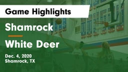 Shamrock  vs White Deer  Game Highlights - Dec. 4, 2020