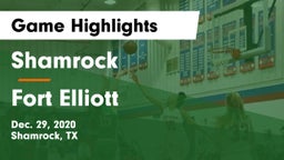 Shamrock  vs Fort Elliott  Game Highlights - Dec. 29, 2020