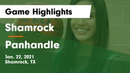Shamrock  vs Panhandle  Game Highlights - Jan. 22, 2021