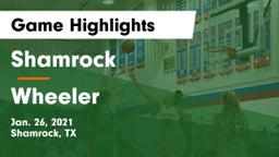 Shamrock  vs Wheeler  Game Highlights - Jan. 26, 2021