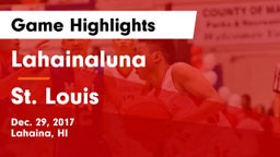 Lahainaluna  vs St. Louis  Game Highlights - Dec. 29, 2017