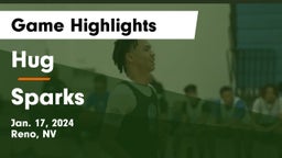 Hug  vs Sparks  Game Highlights - Jan. 17, 2024