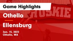 Othello  vs Ellensburg  Game Highlights - Jan. 15, 2022