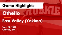 Othello  vs East Valley  (Yakima) Game Highlights - Jan. 24, 2022