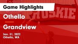 Othello  vs Grandview  Game Highlights - Jan. 31, 2022