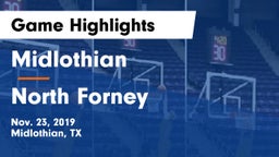 Midlothian  vs North Forney  Game Highlights - Nov. 23, 2019