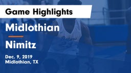 Midlothian  vs Nimitz  Game Highlights - Dec. 9, 2019