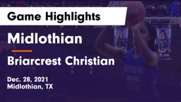 Midlothian  vs Briarcrest Christian  Game Highlights - Dec. 28, 2021