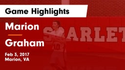 Marion  vs Graham  Game Highlights - Feb 3, 2017