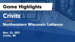 Crivitz vs Northeastern Wisconsin Lutheran  Game Highlights - Nov. 23, 2021