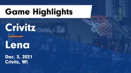 Crivitz vs Lena   Game Highlights - Dec. 3, 2021