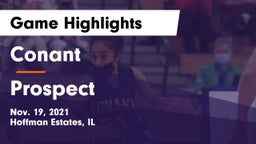Conant  vs Prospect  Game Highlights - Nov. 19, 2021