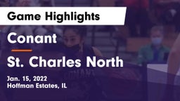 Conant  vs St. Charles North  Game Highlights - Jan. 15, 2022