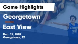 Georgetown  vs East View  Game Highlights - Dec. 15, 2020