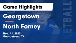 Georgetown  vs North Forney  Game Highlights - Nov. 11, 2023