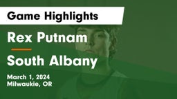 Rex Putnam  vs South Albany  Game Highlights - March 1, 2024