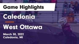 Caledonia  vs West Ottawa  Game Highlights - March 30, 2022