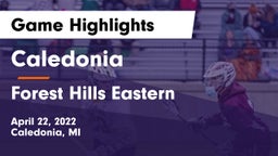 Caledonia  vs Forest Hills Eastern  Game Highlights - April 22, 2022
