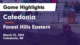 Caledonia  vs Forest Hills Eastern  Game Highlights - March 22, 2023