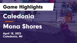 Caledonia  vs Mona Shores  Game Highlights - April 18, 2023
