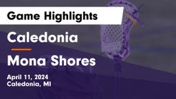 Caledonia  vs Mona Shores  Game Highlights - April 11, 2024