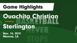 Ouachita Christian  vs Sterlington  Game Highlights - Nov. 14, 2019