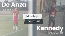 Matchup: De Anza  vs. Kennedy  2017